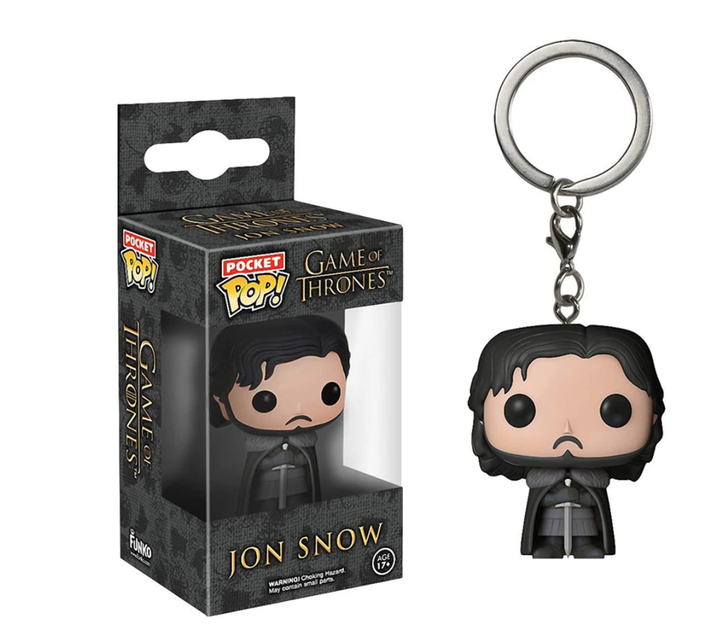 Jon Snow Game Of Thrones GOT Keychain - Don't Accept Offer